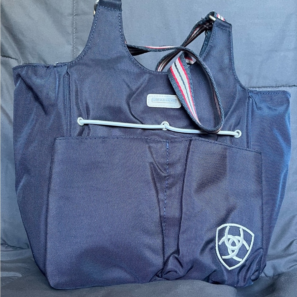 Ariat Navy Blue Tote Bag